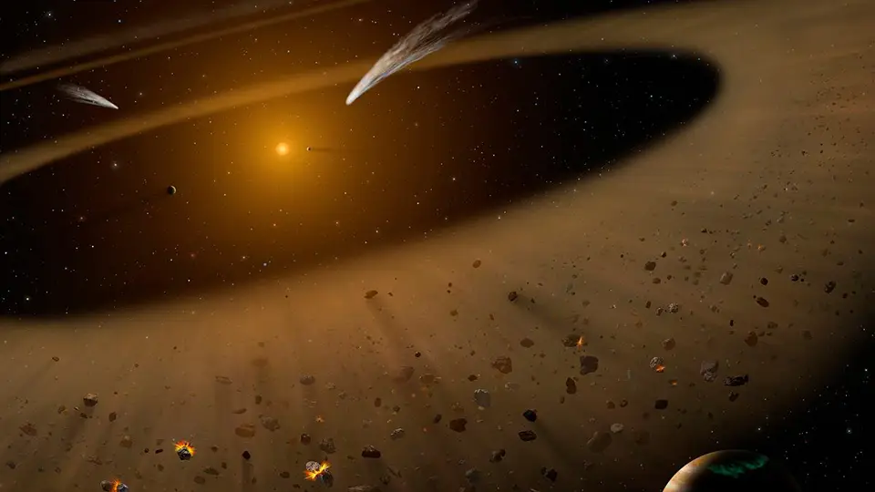 Kosmos to pustka z nielicznymi planetami i innymi ciałami niebieskimi