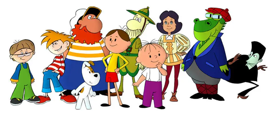 Bohaterowie polskich bajek i kreskówek