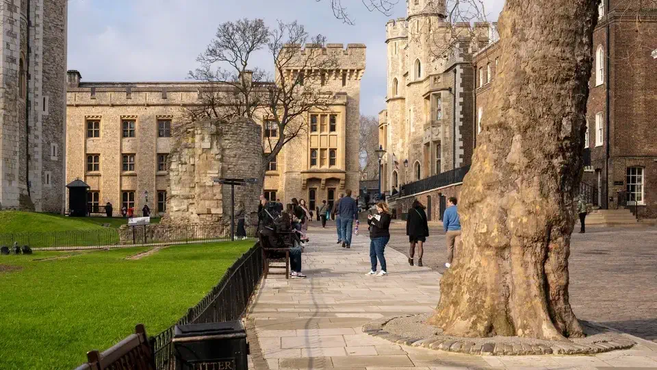 Tower of London, twierdza w Londynie.