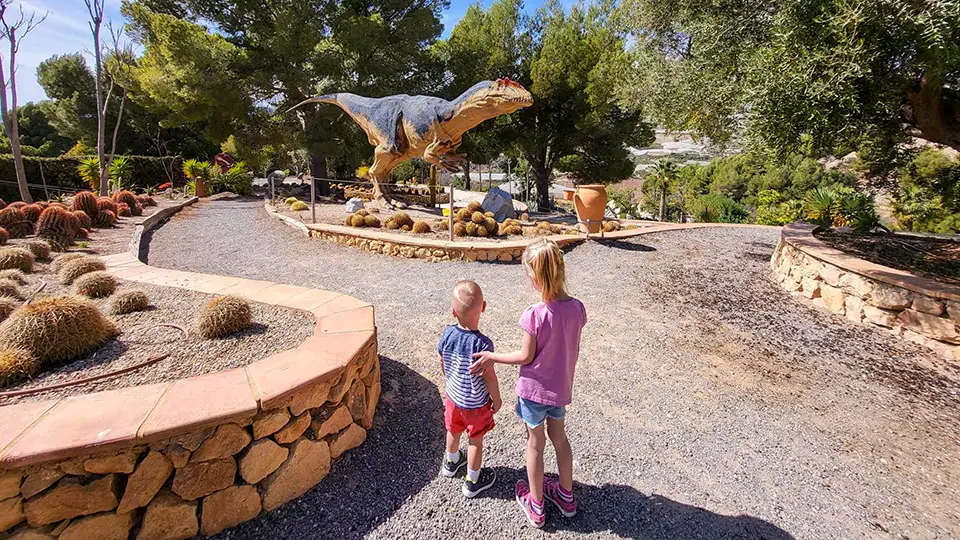Dino Park Algar na wybrzeżu Costa Blanka