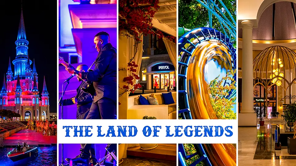 The Land of Legends największy park rozrywki w Turcji