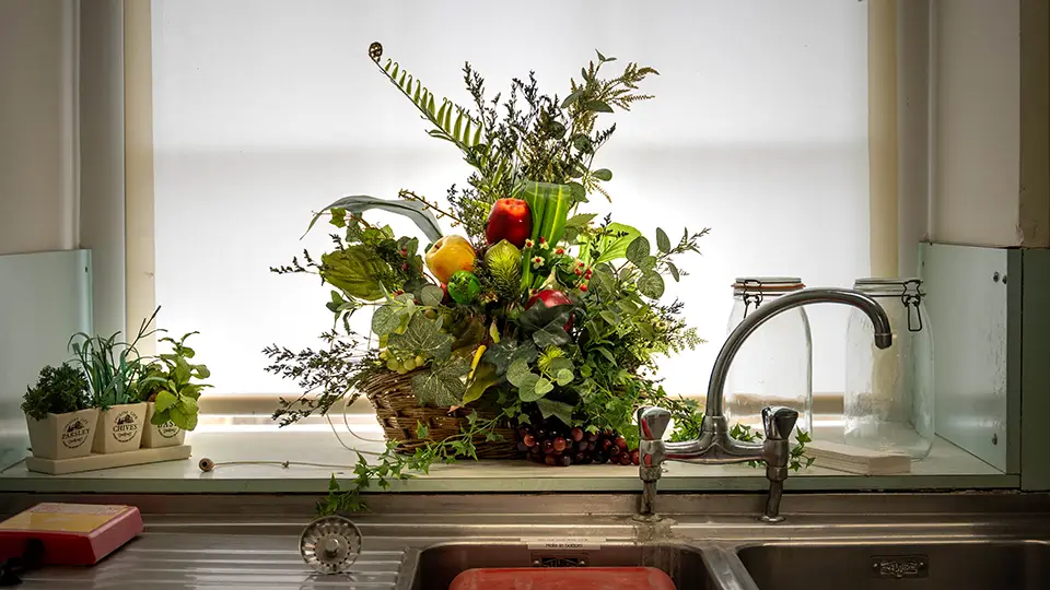 Basildon Park kuchnia na piętrze