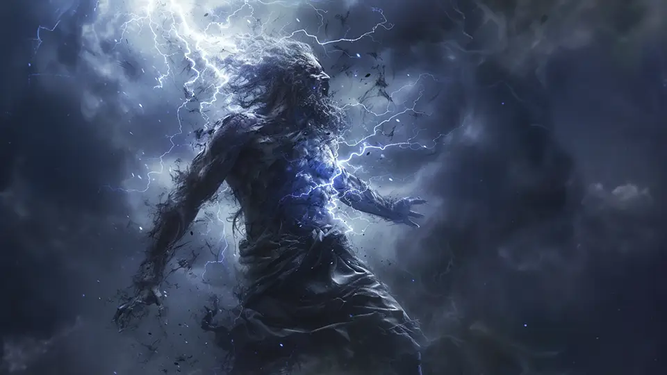 Błędne Skały. Wściekły Bóg Gór słynny Liczyrzepa zwany Karkonoszem AI