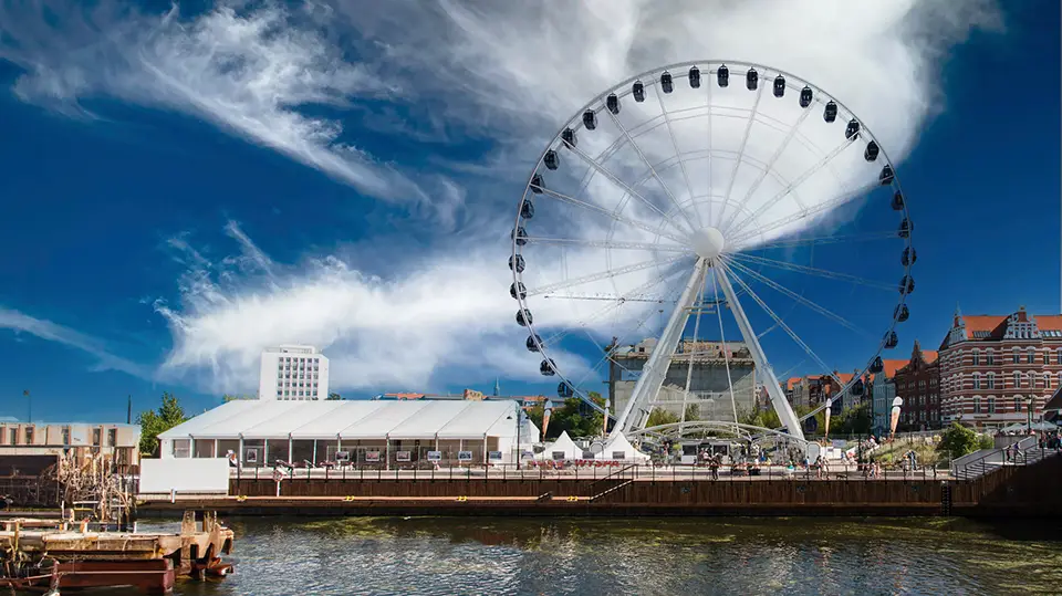 Gdańsk na weekend. Gdański diabelski młyn