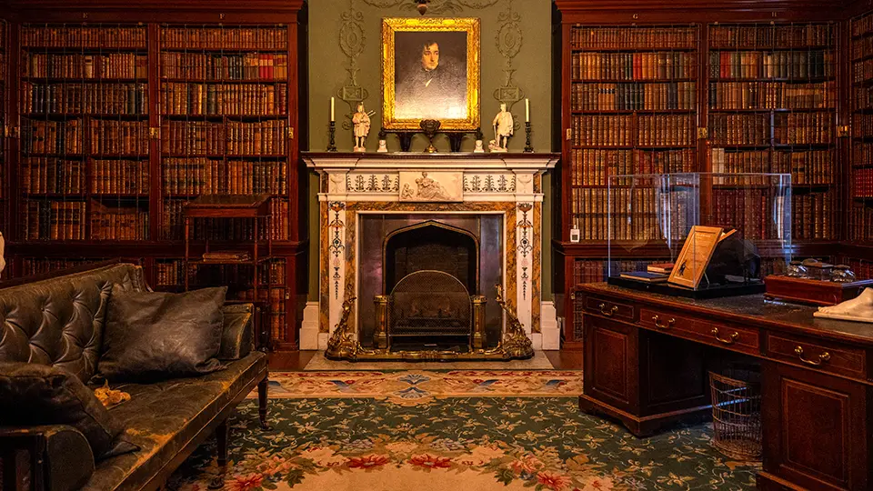 Hughenden Manor National Trust biblioteka