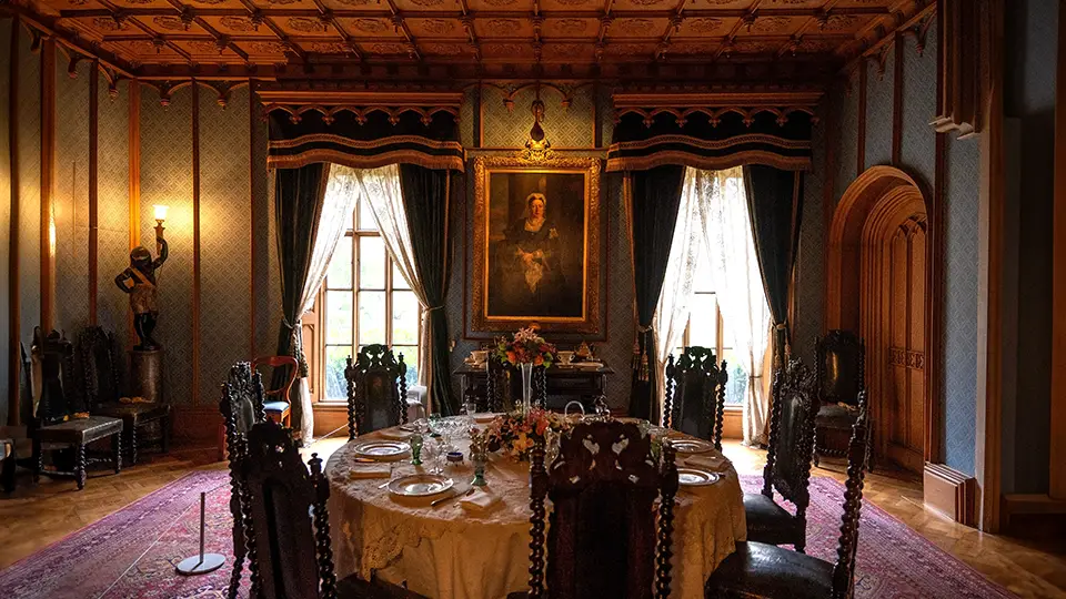 Hughenden Manor National Trust hol jadalnia