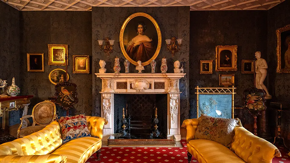 Hughenden Manor National Trust salon dla kobiet 