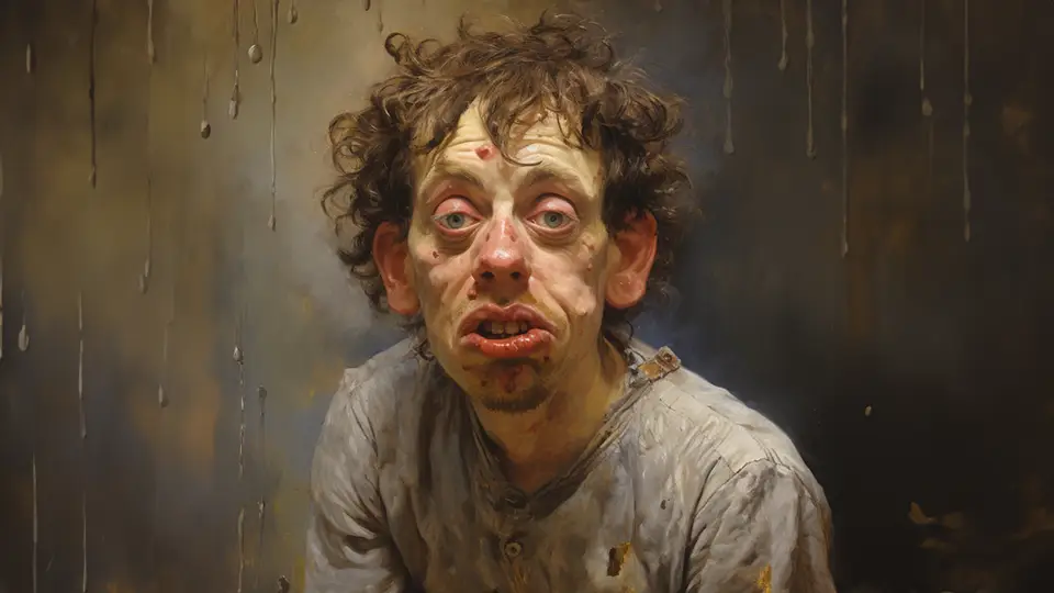 Panicz Leon z pałacu w Lubostroniu AI