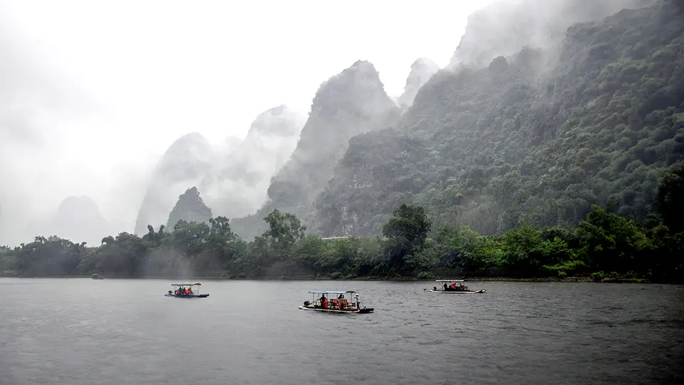 Miasto Guilin w Chinach