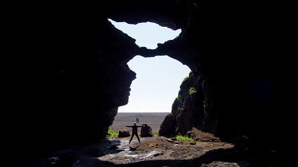 Islandia, jaskinia Yody
