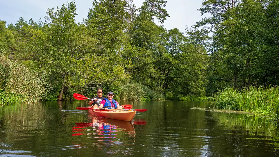 Nasze Szlaki na kajachach. Rzeka Wda Bory Tucholskie