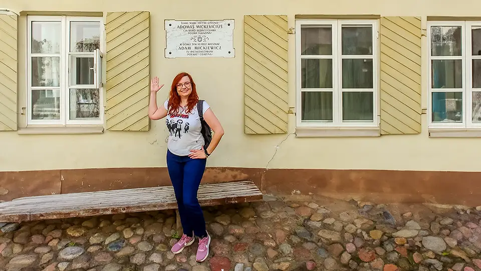 Zaułek Literatów w Wilnie na Litwie