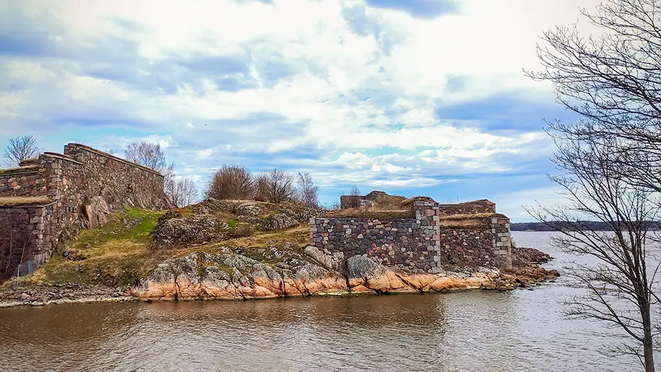 Helsinki i wyspa oraz Fort Suomenlinna
