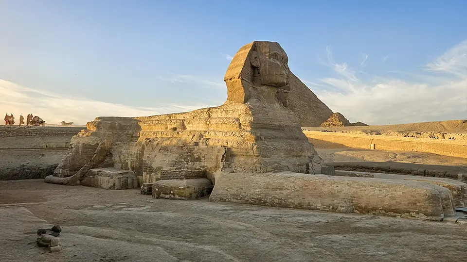 Wycieczka do Egiptu, słynny Sfinks w Gizie