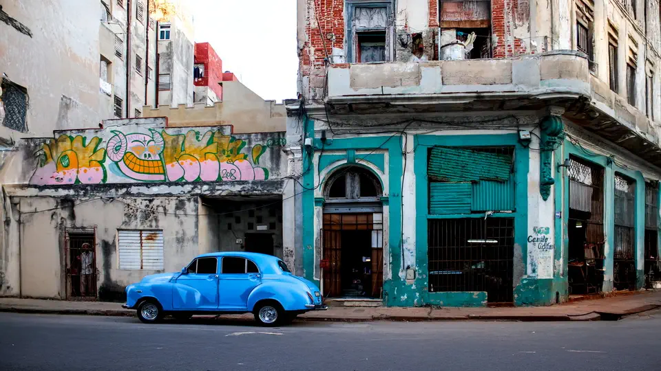Kuba i miasto Hawana, samochód