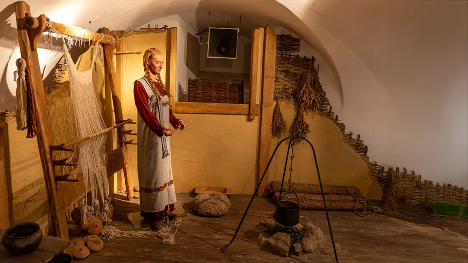 Truso osada wikingów w muzeum elbląskim