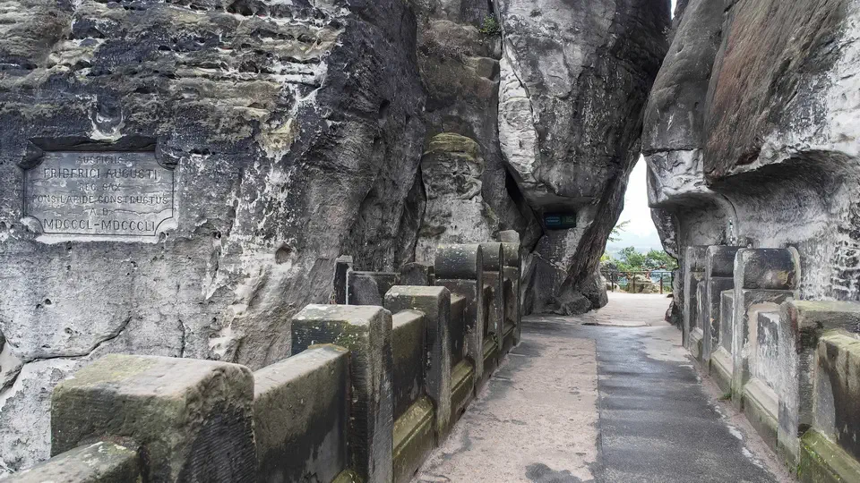 Bastei najpiękniejszy punkt widokowy Szwajcarii Saksońskiej.