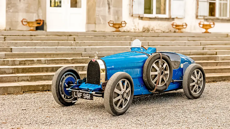 Muzeum Samochodów w Miluzie — Cite de L'Automobile. Bugatti typ 35B.
