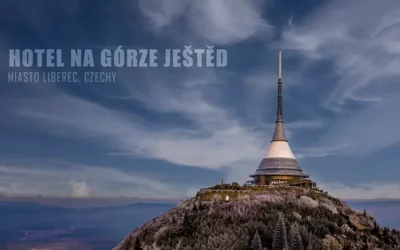Hotel na górze Ještěd w Czechach, kosmiczna przygoda
