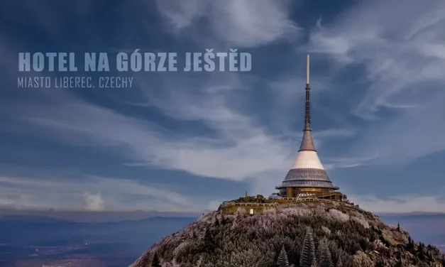 Hotel na górze Ještěd w Czechach, kosmiczna przygoda