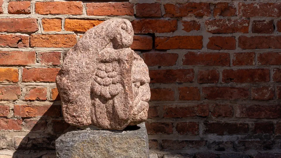 Zamek Książąt Pomorskich w Darłowie.