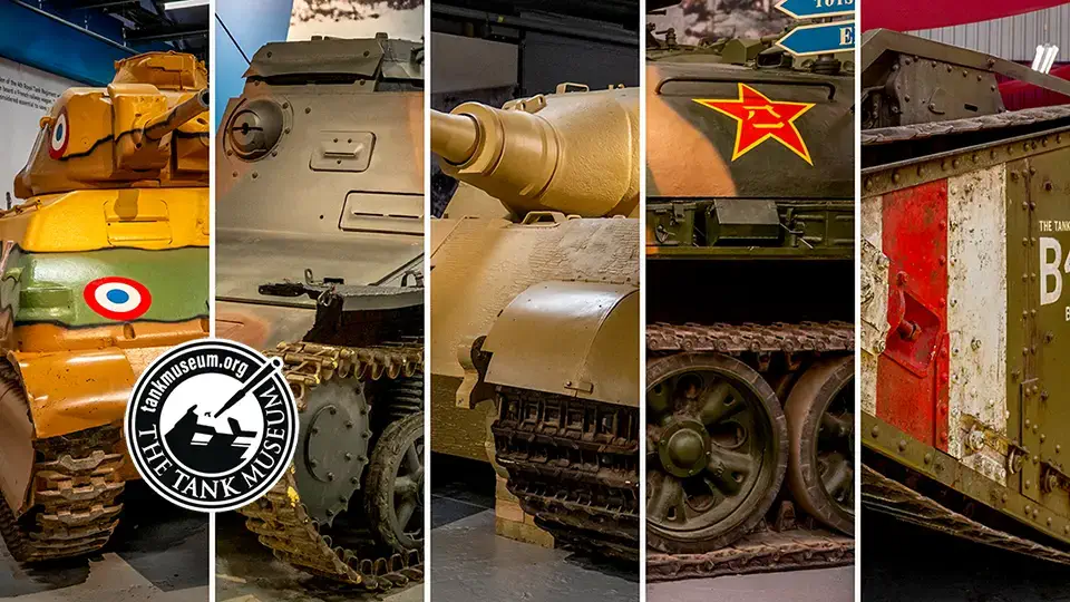 Muzeum Czołgów w Bovington ogromny zbiór broni pancernej