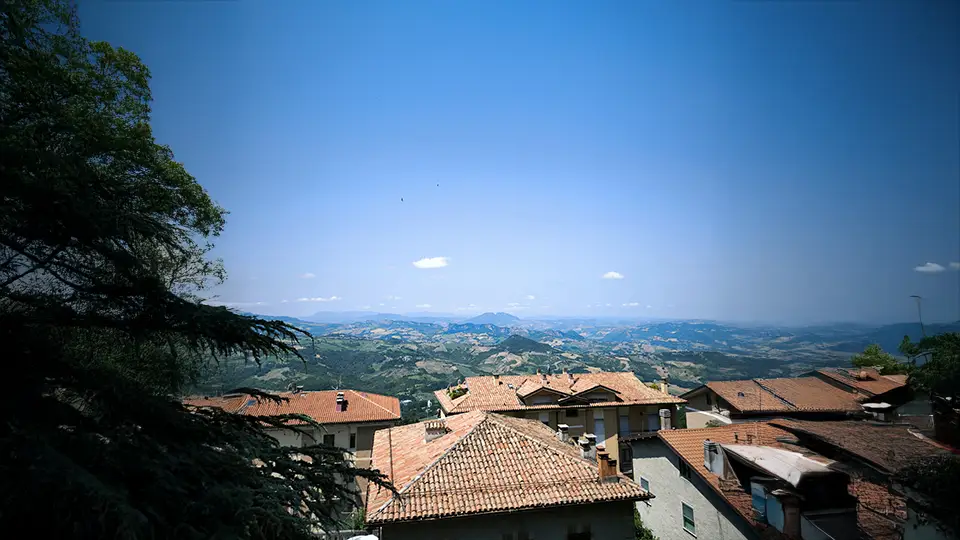 San Marino i niesamowite widoki.