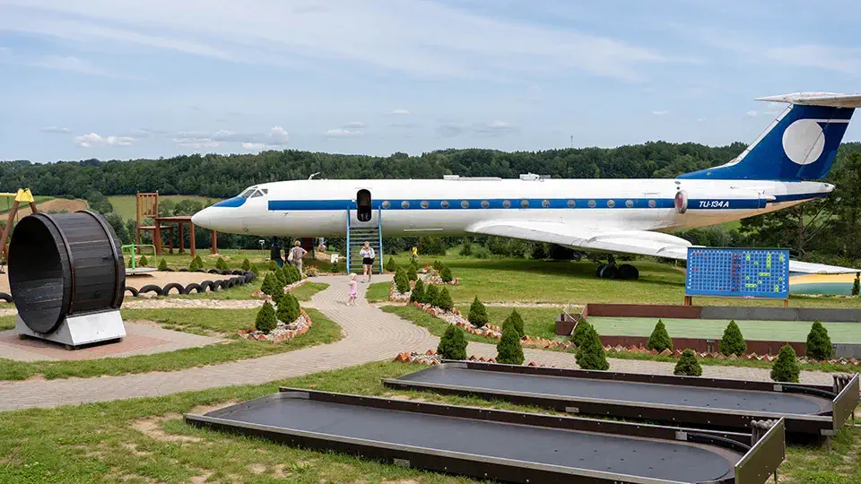 Kaszubski Park Gigantów we wsi Strysza Buda na Kaszubach.