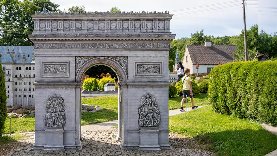Kaszubski Park Miniatur we wsi Strysza Buda.