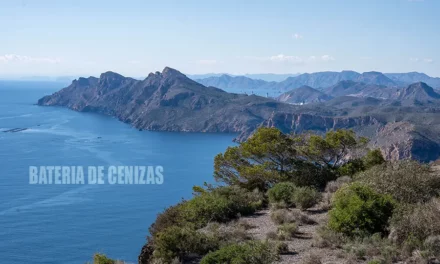 Bateria de Cenizas fortyfikacje na wybrzeżu Costa Calida
