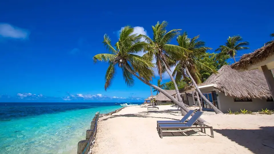 Luksusowe beach resorty.