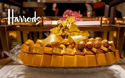 Harrods słynny luksusowy dom towarowy w Londynie