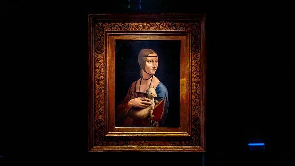 Dama z Łasiczką, obraz Leonardo da Vinci.