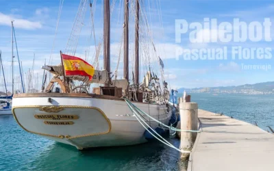 Żaglowiec Pascual Flores pływające muzeum z Torrevieja