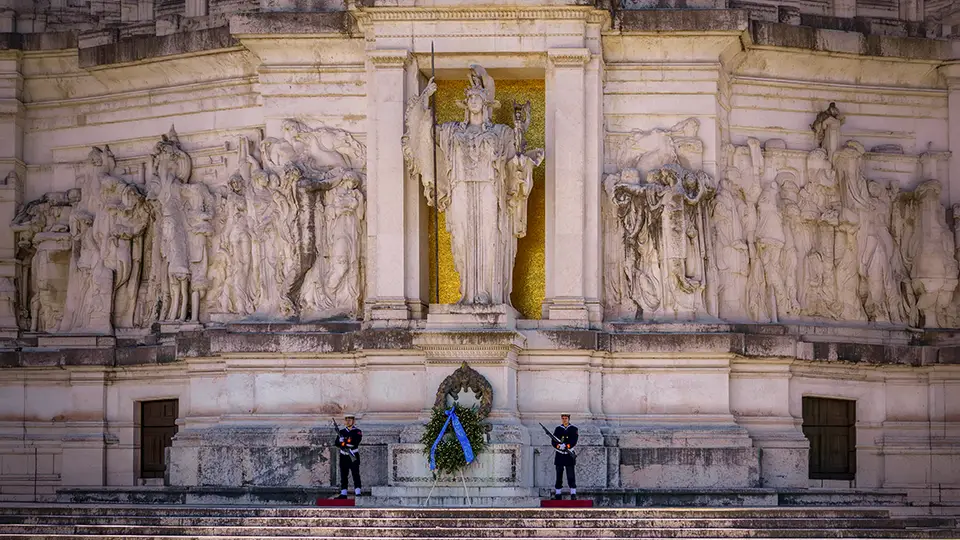 Grób Nieznanego Żołnierza w Rzymie – Tomba del Milite Ignoto