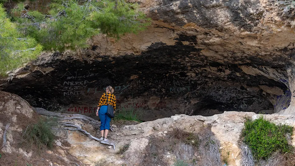 Cueva Negra - Czarna Jaskinia w mieście Fortuna.  Magdalena Kiżewska.