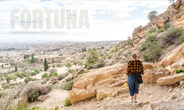 Rzymskie Sanktuarium Cueva Negra de Fortuna nieopodal Murcji