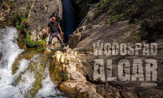 Wodospad Algar koło Benidorm oaza zamiast plażowego zgiełku