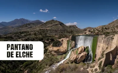 Pantano de Elche malownicza tama na rzece Vinalopo