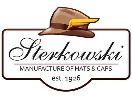 Sterkowski kapelusze. Logo.