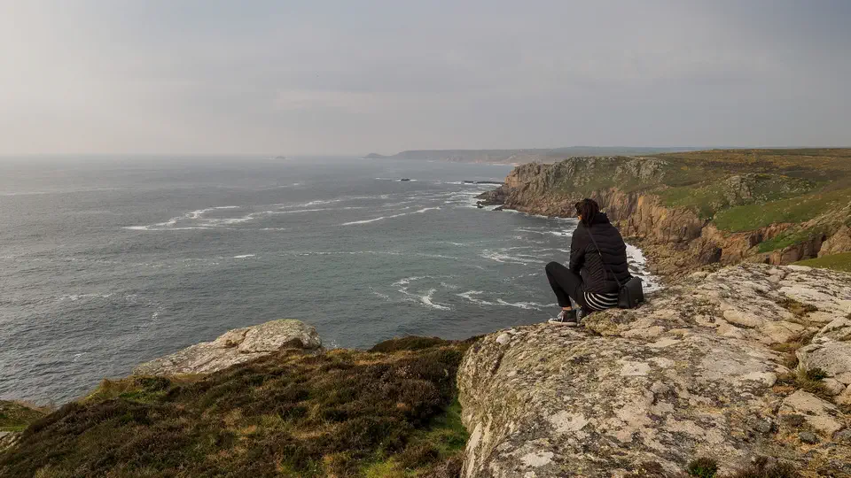 Land’s End w Kornwalii. Magdalena Kiżewska.