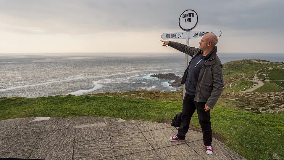 Land’s End w Kornwalii. Piotr Kiżewski.