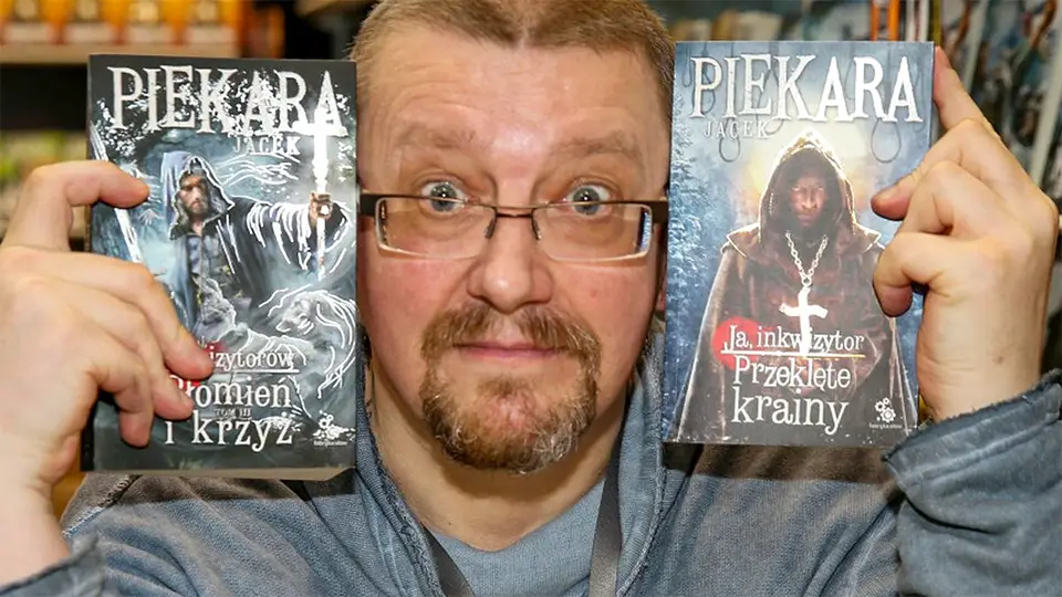 Jacek Piekara autor książek z serii Ja, Inkwizytor.