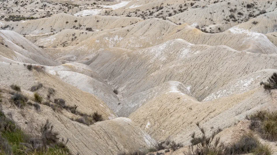 Pustynia Desierto de Abanilla koło Murcji.