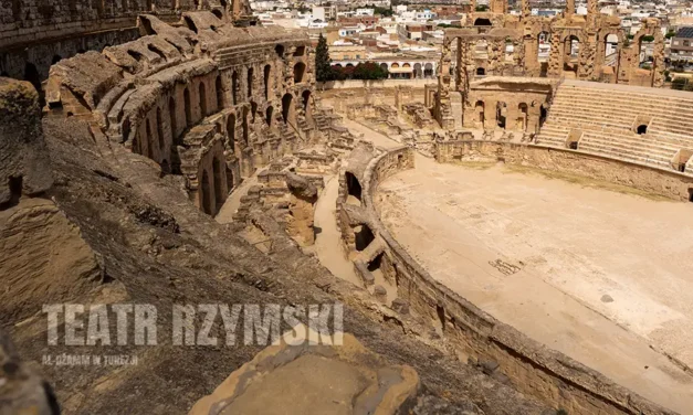 Amfiteatr rzymski w Al-Dżamm (El Jem) skarb Tunezji