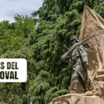 Jardines del Cabo Noval w Madrycie ogród przy Pałacu