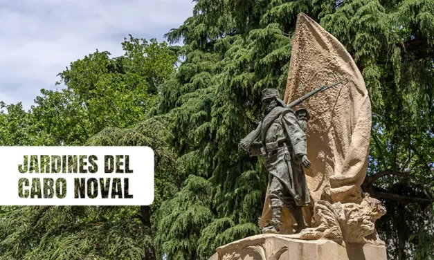 Jardines del Cabo Noval w Madrycie ogród przy Pałacu