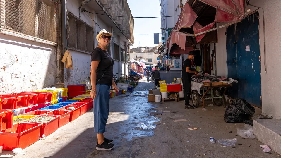 Medyna w Tunisie. Magdalena Kiżewska.