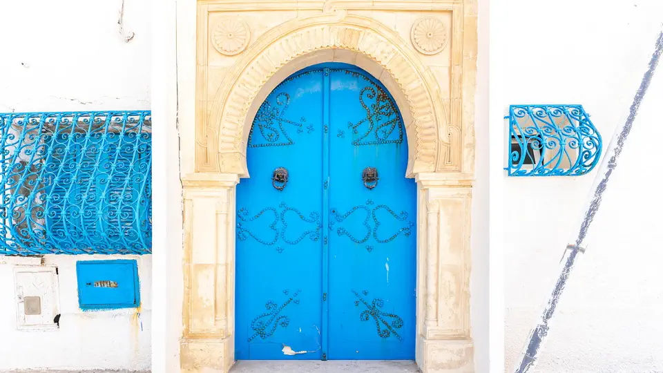 Medyna w Tunisie.