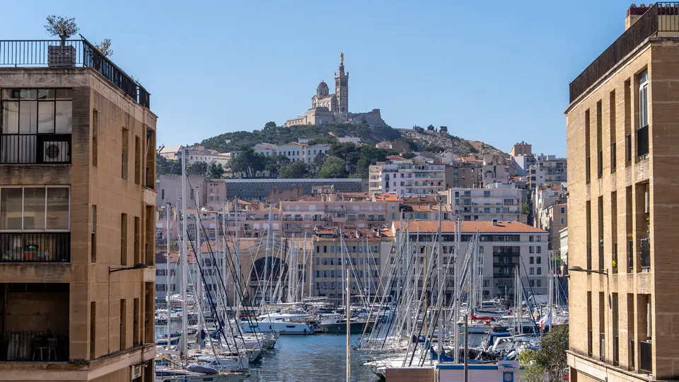 Bazylika Notre-Dame de la Garde w Marsylii.